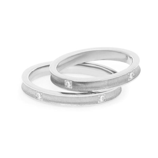 fede matrimonio comete platino e diamanti