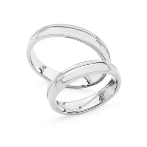 fedi matrimonio oro bianco comete gioielli