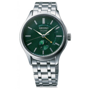 orologio elegante verde uomo