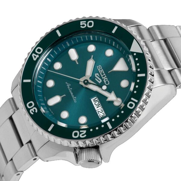 orologio uomo automatico seiko 5 sports verde srpd61k1 in acciaio