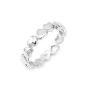 anello amen cuori lisci