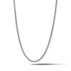 collana comete uomo acciaio maglia catena