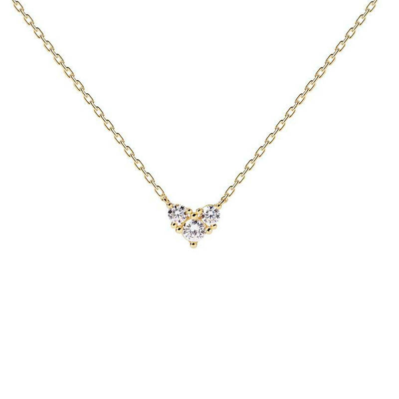 the forever silver combo set pdpaola oro collana