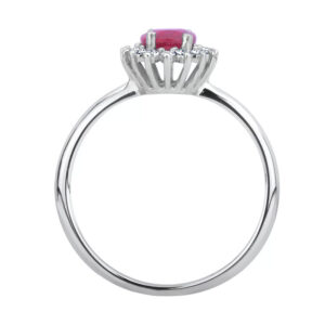 anello kate bibigì rubino rosso