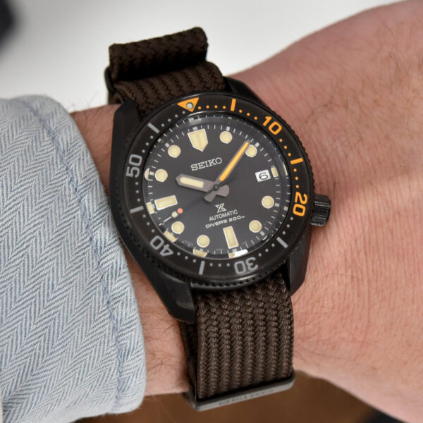 Orologio-Seiko-Black-Series-automatico-limited-5500pz-doppio-cinturino-SPB255J1