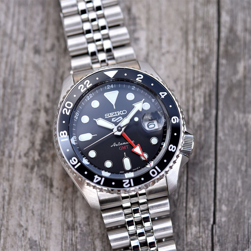 straf vakuum Forord Seiko 5 Sports GMT Nero SSK001K1 | Gioielleria Baravelli | Ferrara