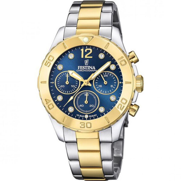 orologio-Festina-boyfriend-lady-cronografo-blu-acciaio-oro-f20604-3