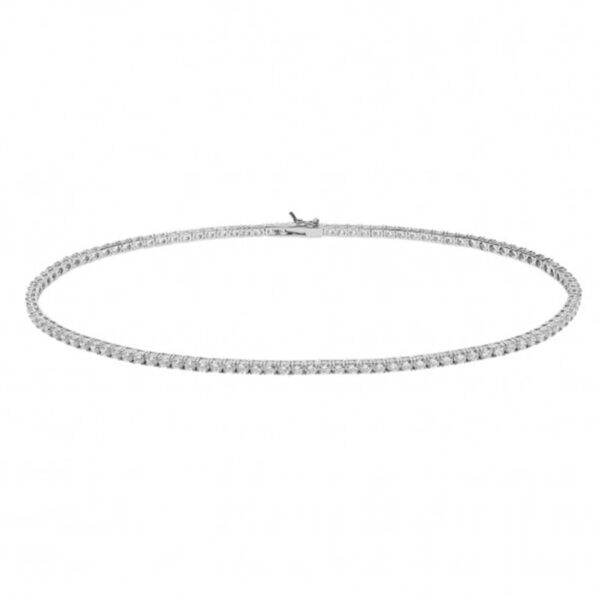 collana girocollo tennis in argento con zirconi di-comete-gioielli-gla-247