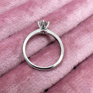 anello solitario fidanzamento 80 p
