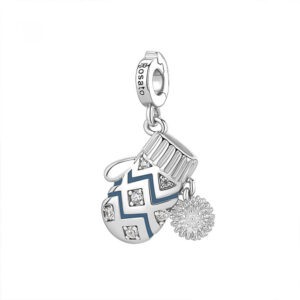 ciondolo charm rosato guanto argento rz260r