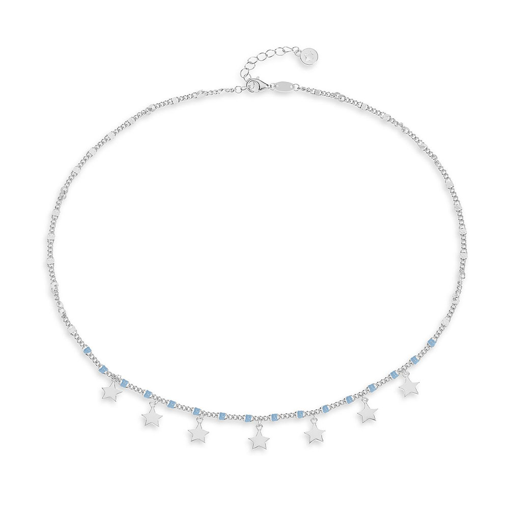 collana donna stelle argento comete gla 252