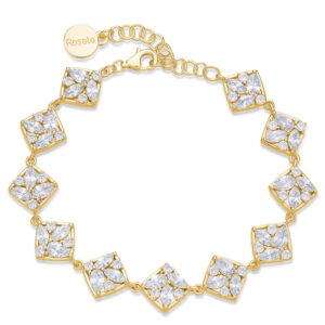 bracciale argento oro giallo rosato gemma rzge57