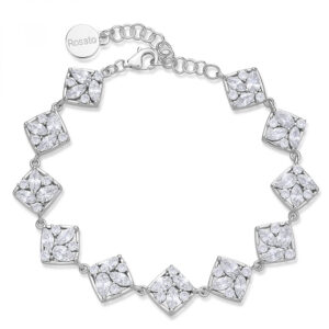 bracciale argento rosato gemma rzge56