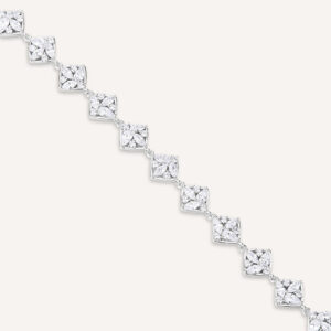 bracciale gemma argento rosato rzge56