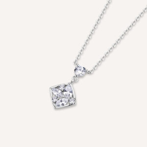 collana argento rosato gemma rzge54