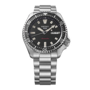 Orologio-Seiko-5-Sports-Uomo-Automatico-Quadrante-Nero-Data-Acciaio-SRPL85K1 3