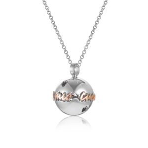 collana chiama angeli argento con scritta sei nel mio cuore di roberto giannotti sfa155