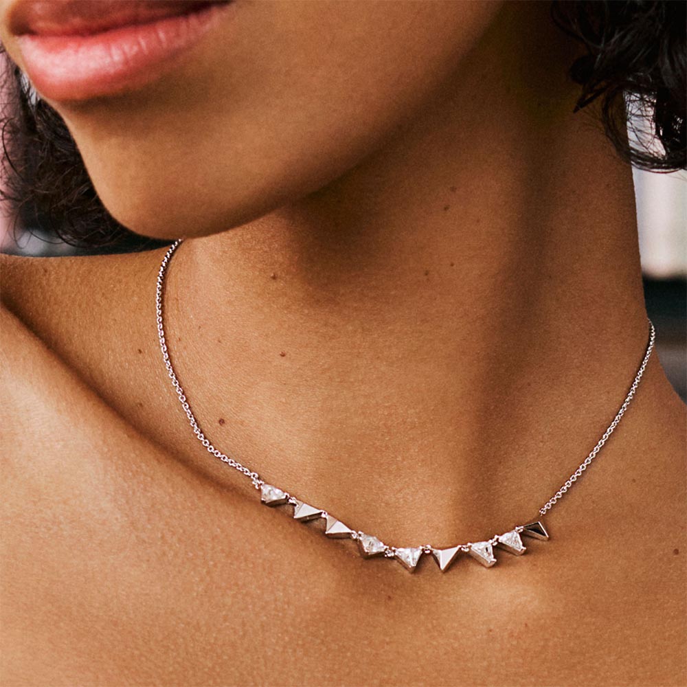 collana donna rosato collezione vittoria rzvt01 in argento e zirconi