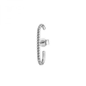 orecchino singolo effetto ear cuff in argento 925 della collezione bianca di rosato gioielli rzbi37