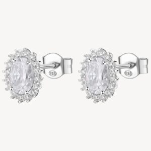 Orecchini Brosway in argento con zirconi bianchi fiw58