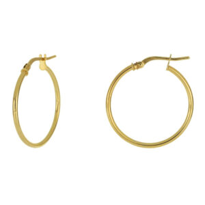 orecchini cerchio oro giallo baravelli O1Q2OD