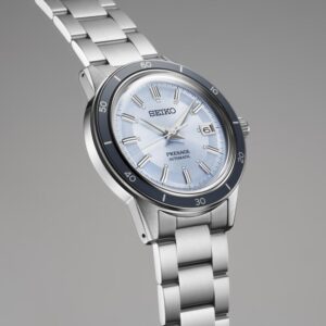 Orologio-Seiko-Presage-Style-60-Automatico-Acciaio-Pelle-Blu-Sky-Data-Limited-SRPL19j1-2