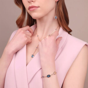 Bracciale-Bronzallure-Felicia-Blu-Placcato-Oro-Rosa-WSBZ02447-AQ