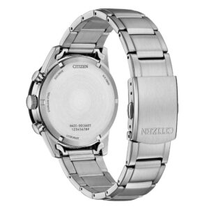 Orologio Citizen Unisex Crono Nero Acciaio CA4624-56E 1