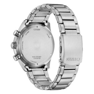 Orologio Citizen Uomo Crono Nero Acciaio CA4654-55E 1