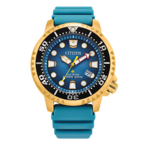 Orologio-Citizen-Uomo-Promaster-Blu-Caucciu-Dorato-BN0162-02X