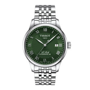 Orologio-Tissot-Le-Locle-Uomo-Automatico-Zaffiro-Verde-Acciaio-T006.407.11.093.00