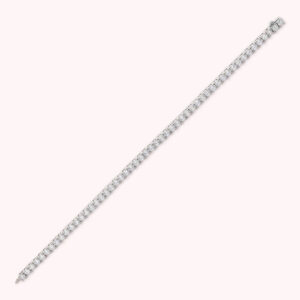 bracciale tennis donna bronzallure placcato oro bianco con zirconi bianchi wsbz02485.wr