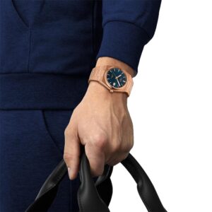 orologio-tissot-prx-oro-rosa-automatico-indosso-t1374073304100