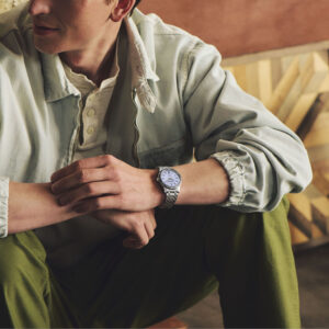 Orologio Seiko -uomo-Presage-Style-60-Automatico-Azzurro Data-Acciaio-SRPL73J1 4
