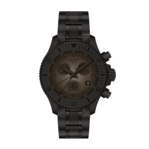 orologio tissot seastar 1000 chronograph al quarzo 38 mm in acciaio pvd nerot1202173306100