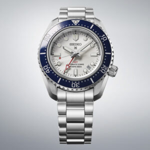 Orologio Seiko Prospex GMT Automatico Acciaio Bianco 300m SPB519J1 2