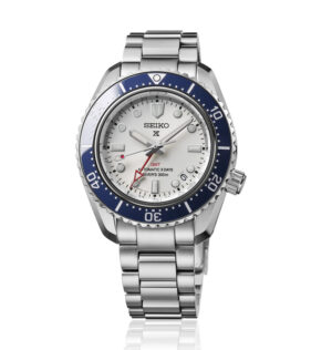 Orologio Seiko Prospex GMT Automatico Acciaio Bianco 300m SPB519J1 3