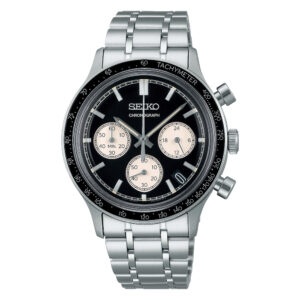 Orologio-Seiko-Uomo-Sport-Acciaio-Quarzo-Crono-Nero-SSB479P1