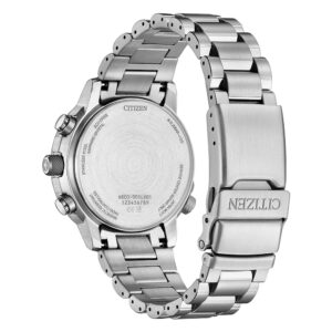 Orologio-Citizen-Crono-Pilot-Acciaio-41mm-Nero-Radiocontrollato-AT8300-58E-1