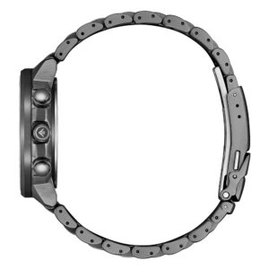 Orologio-Citizen-Crono-Pilot-Acciaio-PVD-Gun-41mm-Bianco-Radiocontrollato-AT8304-57A-2