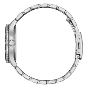 Orologio-Citizen-Marine-Eco-Drive-Unisex-Bracciale-Acciaio-Quadrante-Nero-AW1820-81E-2