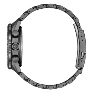 Orologio-Citizen-Skyhawk-U830-Radiocontrollato-Acciaio-PVD-Gun-Quadrante-Nero-Zaffiro-JV2005-58E-2