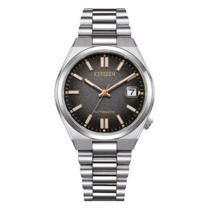 Orologio-Citizen-Tsuyosa-37mm-Time-Slip-Limited-Edition-Automatico-Nero-Acciaio-NJ0200-50E