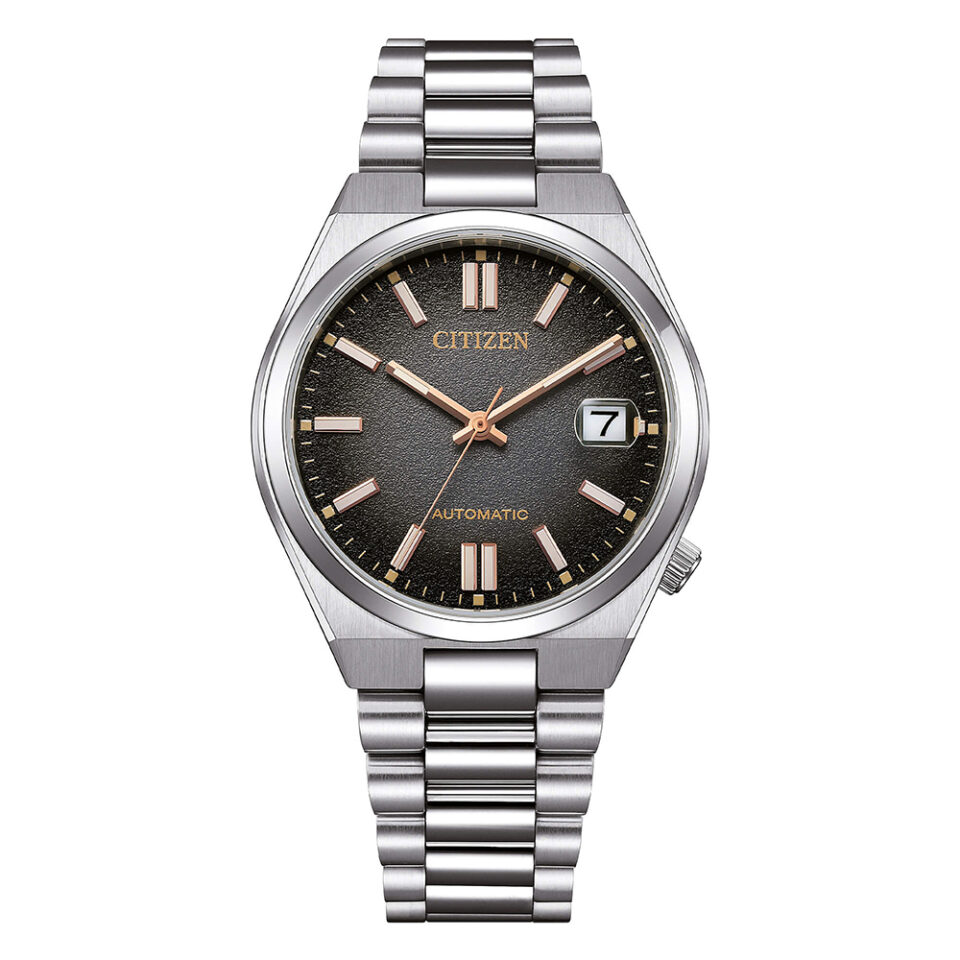 Orologio-Citizen-Tsuyosa-37mm-Time-Slip-Limited-Edition-Automatico-Nero-Acciaio-NJ0200-50E