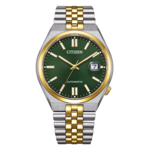 Orologio-Citizen-Tsuyosa-Automatico-40-mm-Bicolore-Verde-NK0024-54X