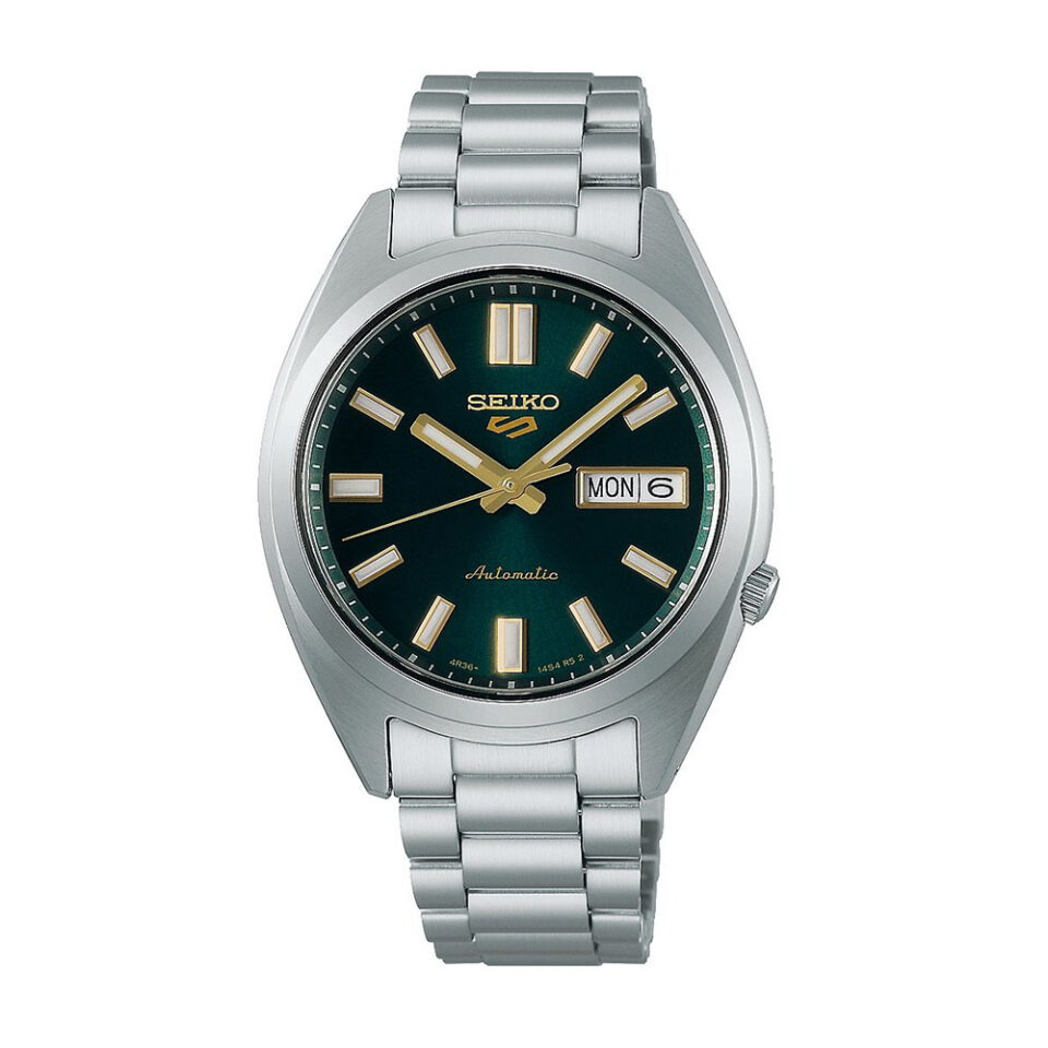 Orologio-Seiko-5-Sport-SNXS-Verde-Automatico-Unisex-Acciaio-SRPL57K1