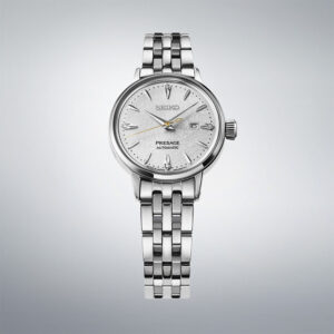 Orologio-Seiko-Presage-Cocktail-Lady-Automatico-Bianco-Acciaio-Diamanti-SRE017J1-2