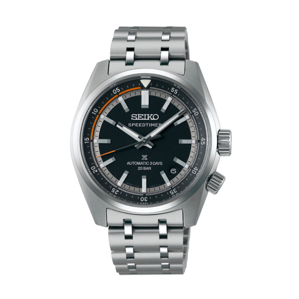 Orologio-Seiko-Uomo-Cronografo-Prospex-Speedtimer-Quadrante-Grigio-SPB515J1.