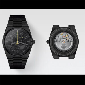 Orologio-Tissot PRX UFO Robot Grendizer 50th Anniversary 40mm automatico nero T137.407.33.051.01-1