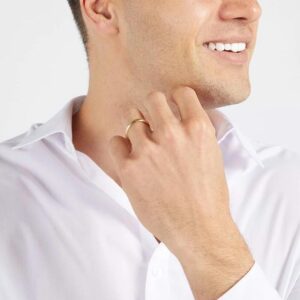 fede matrimonio oro giallo uomo F052OA